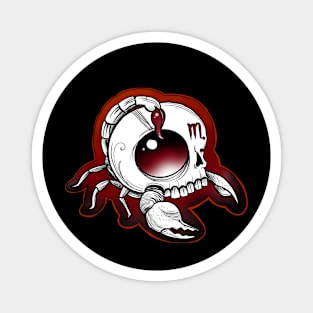 Scorpio skull Magnet